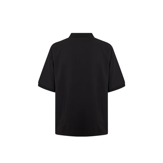 COLE BUXTON Inter Logo Polo Black