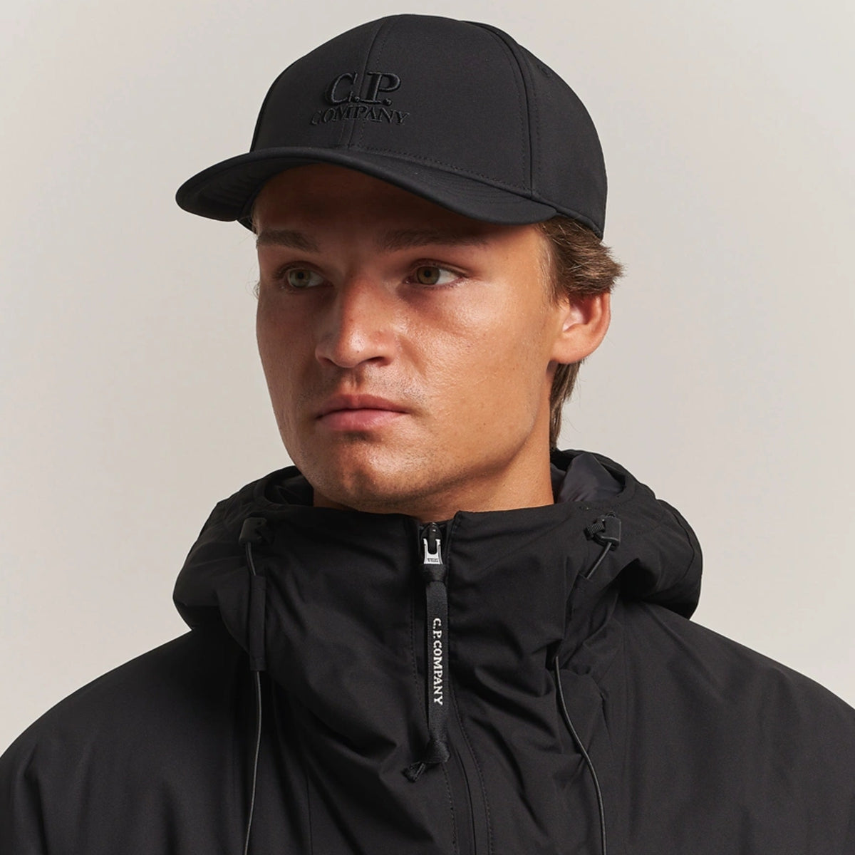 C.P Company Baseball Cap Black