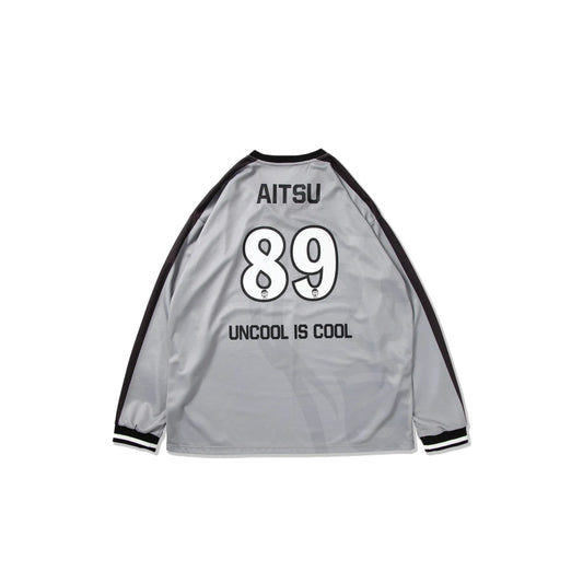 Punk Drunkers - Guy Game Shirt - L/S Jersey Gray