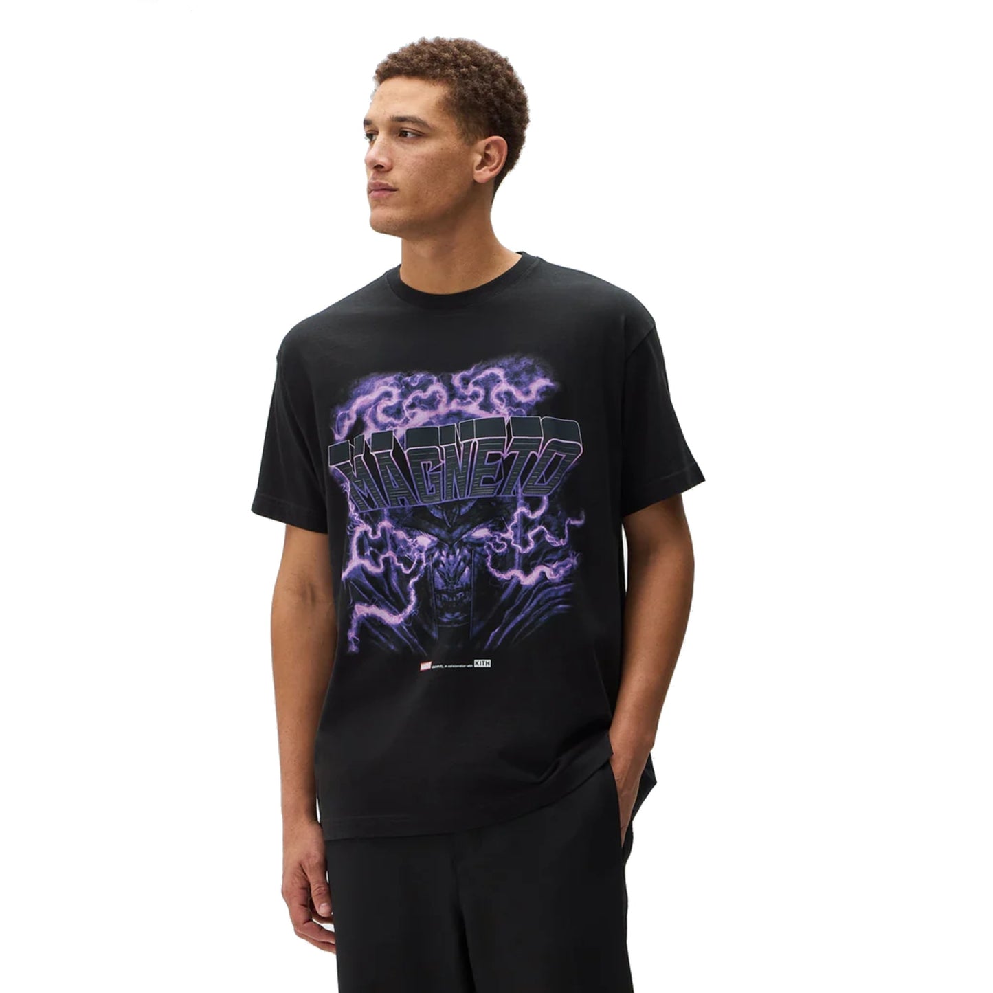 Kith x Marvel Magneto Vintage Tee Black