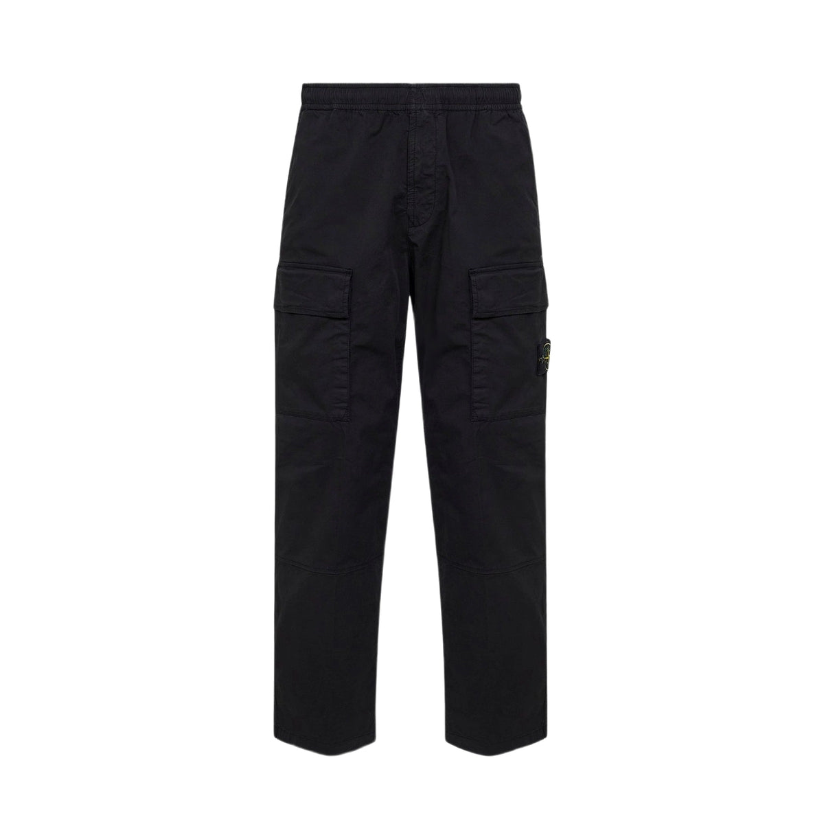 Stone Island Straight Cargo Pants Black