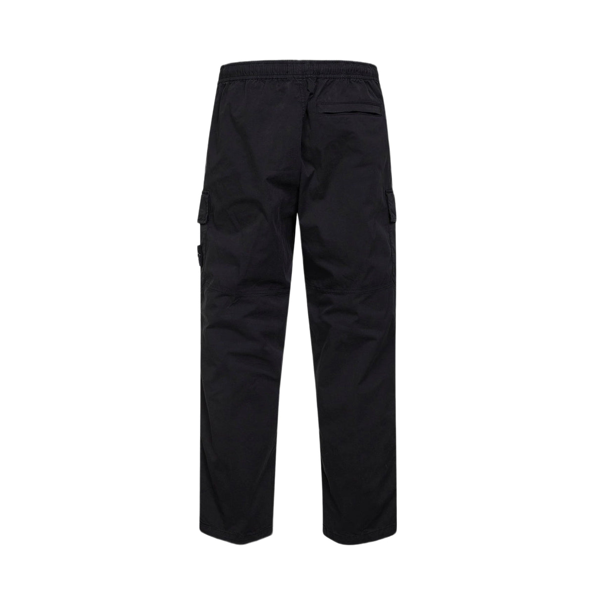 Stone Island Straight Cargo Pants Black