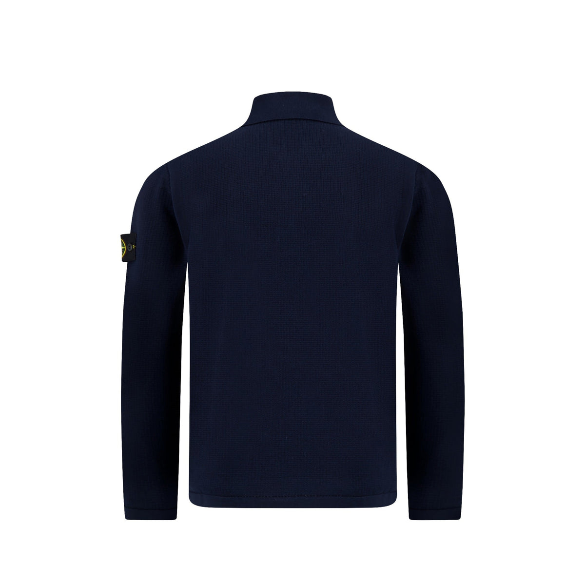 Stone Island Micro Stitch Soft Organic Cotton Polo Navy