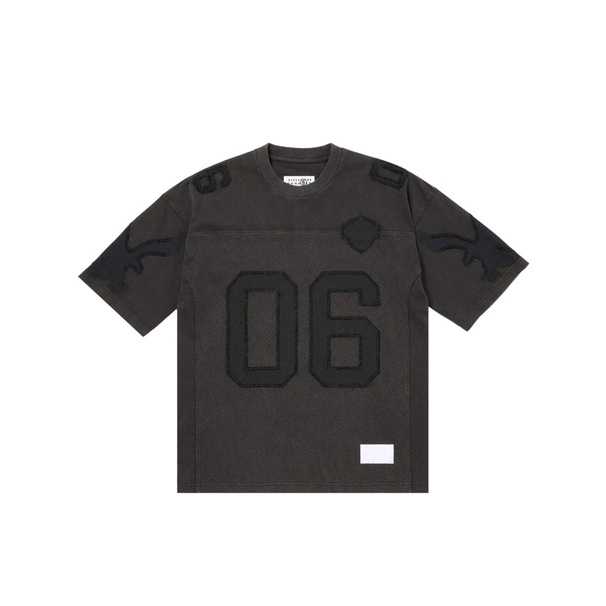 Supreme MM6 Maison Margiela Cotton Football Jersey Black