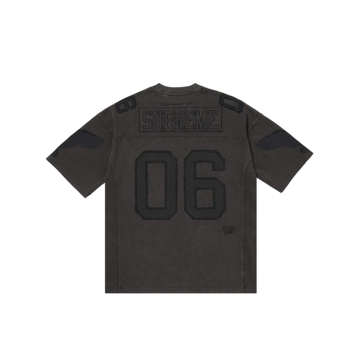 Supreme MM6 Maison Margiela Cotton Football Jersey Black
