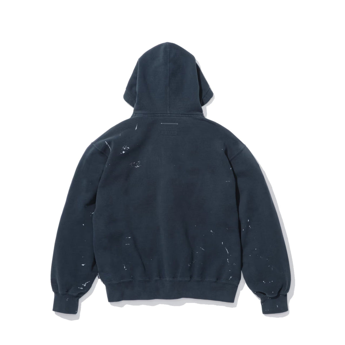 Supreme MM6 Maison Margiela Box Logo Zip Up Hooded Sweatshirt Navy