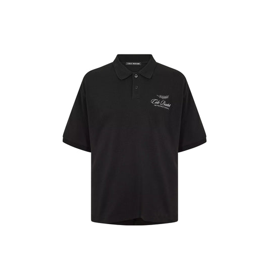 COLE BUXTON  Inter Logo Polo Black