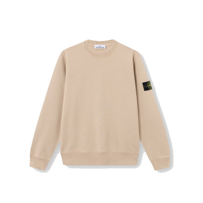 Stone Island Regular-fit crewneck sweatshirt Desert Beige