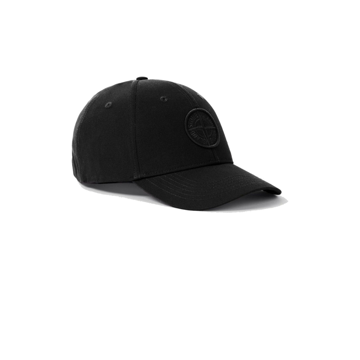 Stone Island Compass Logo cap Black