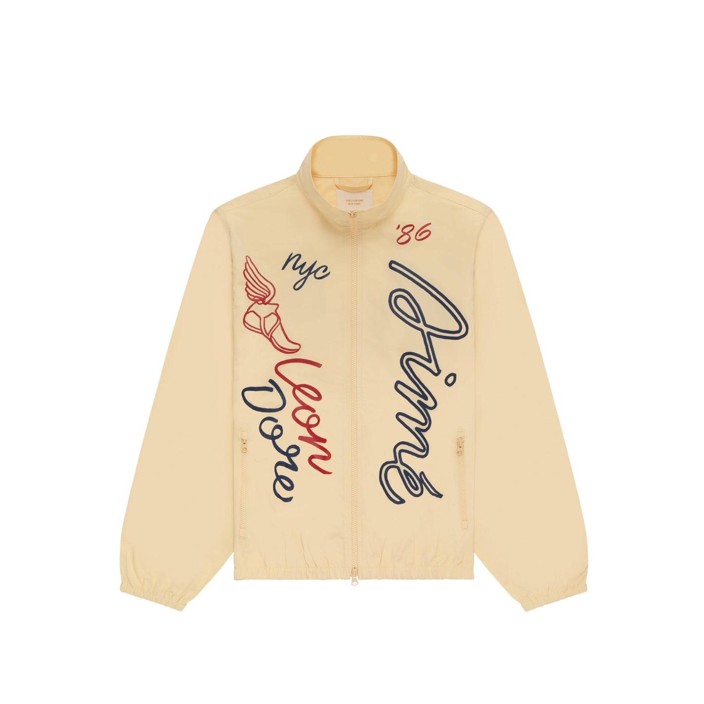 Aime Leon Dore Wingfoot Track Jacket off-white