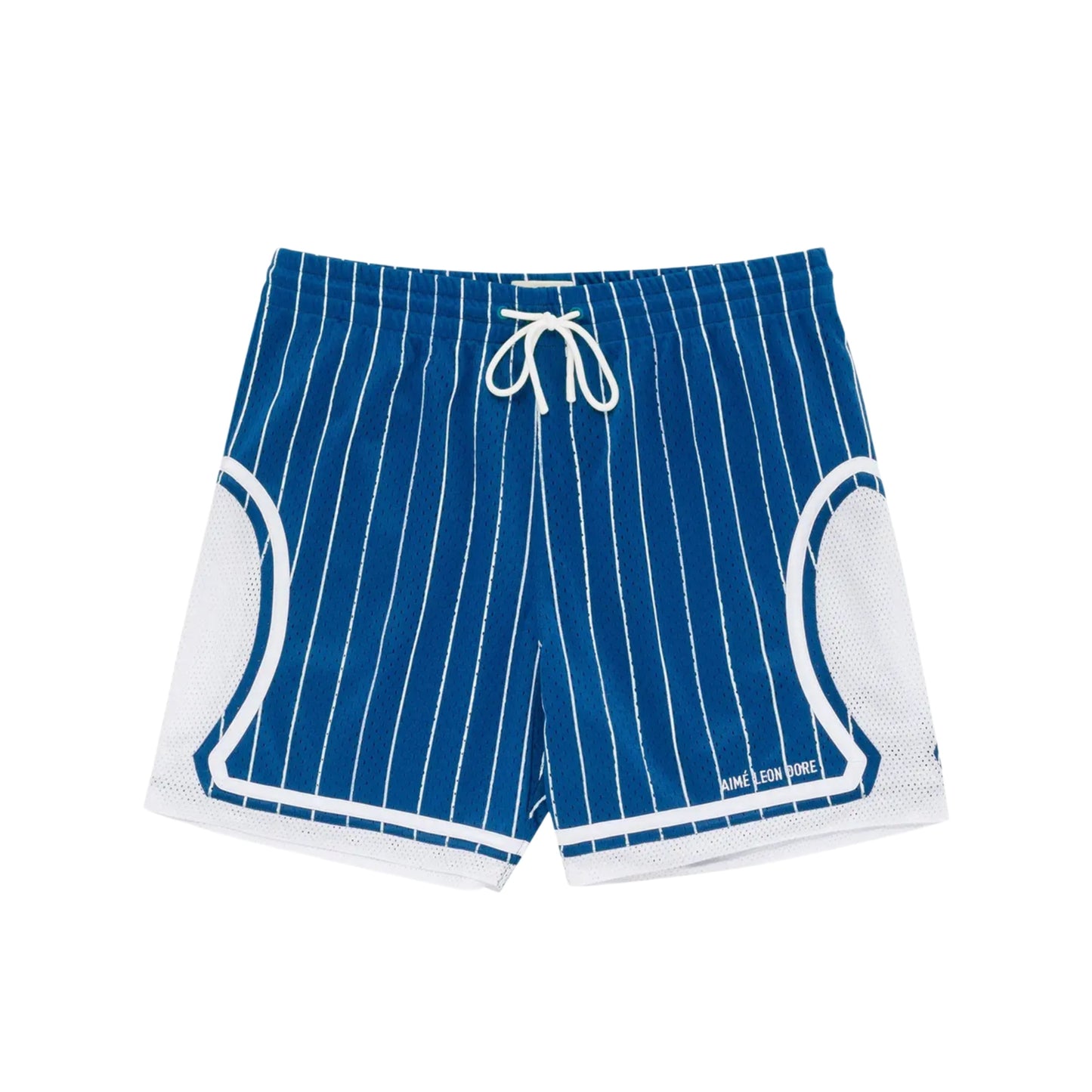 aime Leon dore stripe court shorts Blue