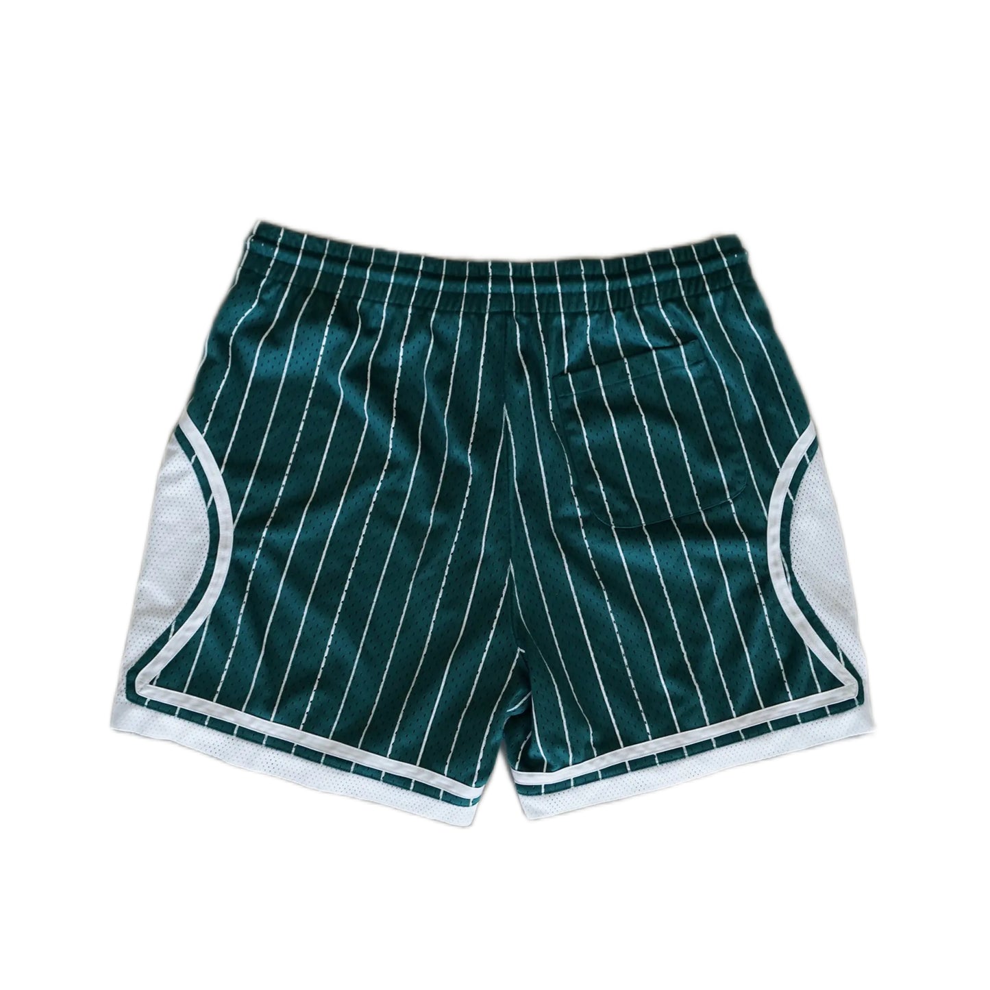 aime Leon dore stripe court shorts Green