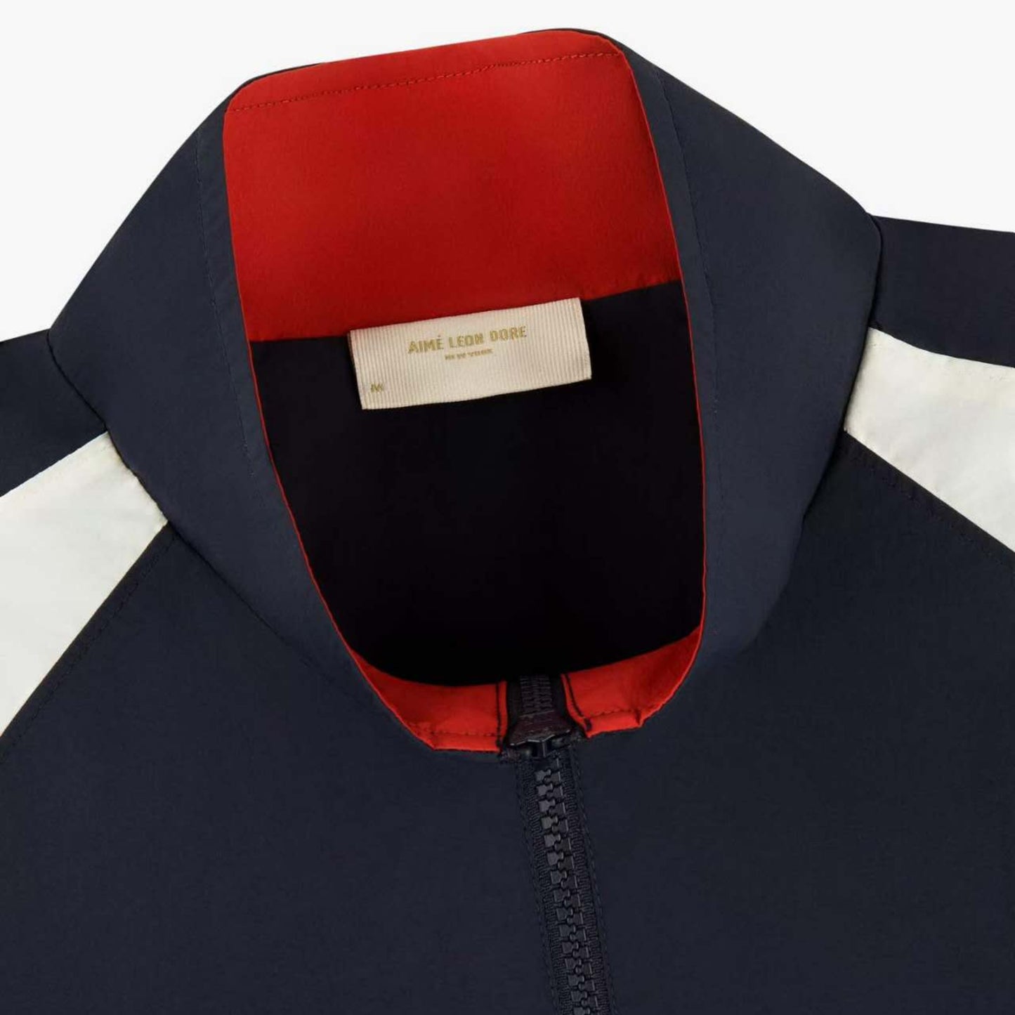 Aimé Leon Dore Crest Nylon Half-Zip Pullover "Navy Blazer"
