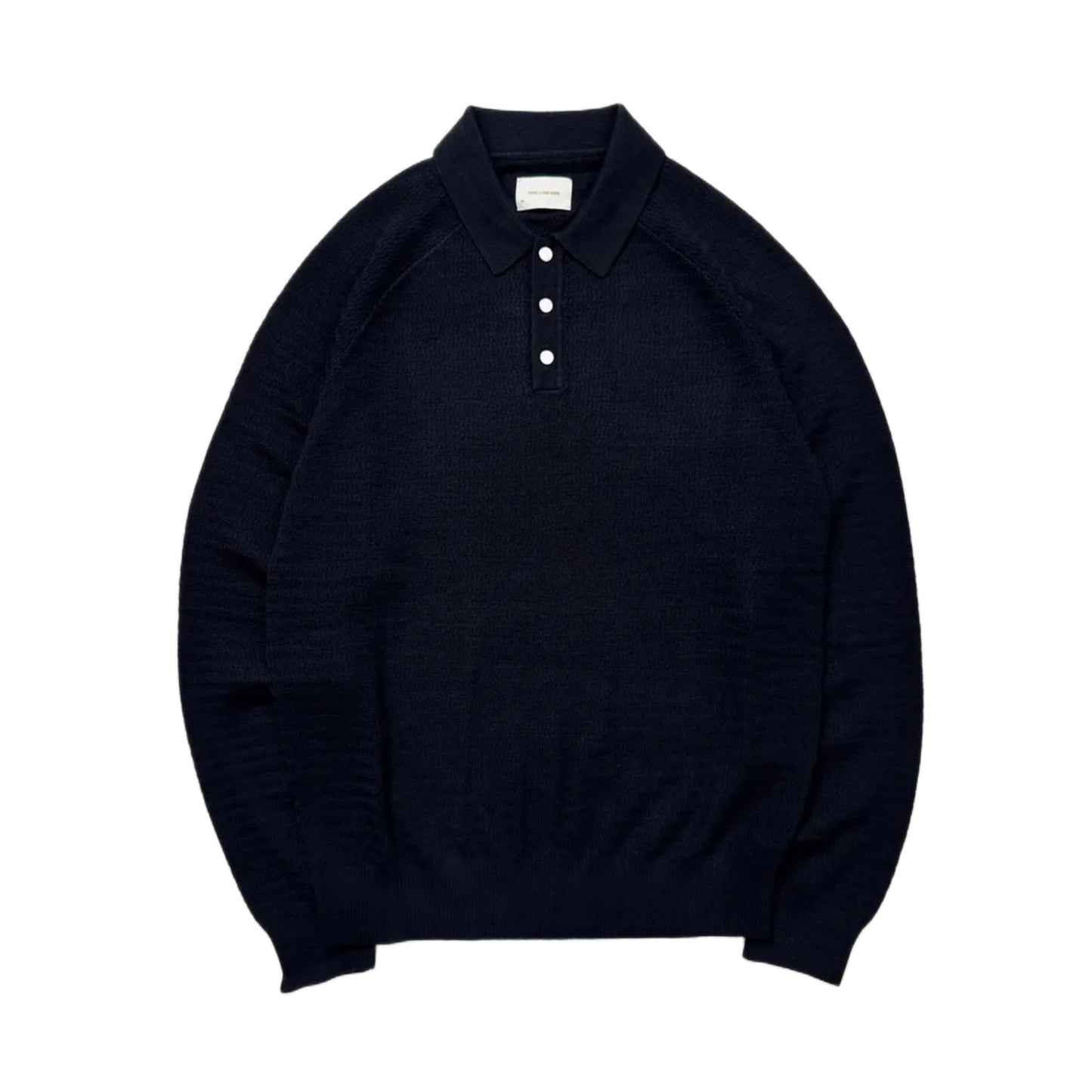 Aime Leon Dore Longsleeves Merino Polo/pullover Black