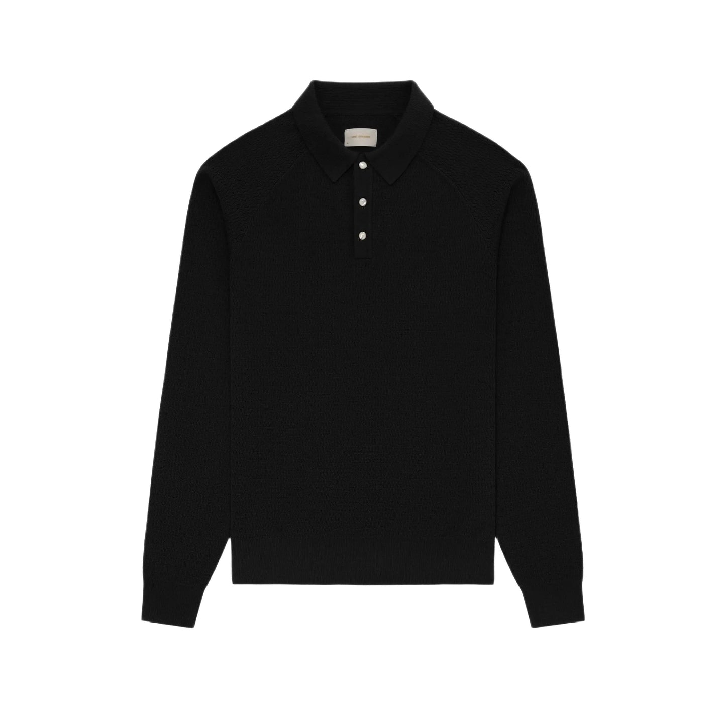 Aime Leon Dore Longsleeves Merino Polo/pullover Black