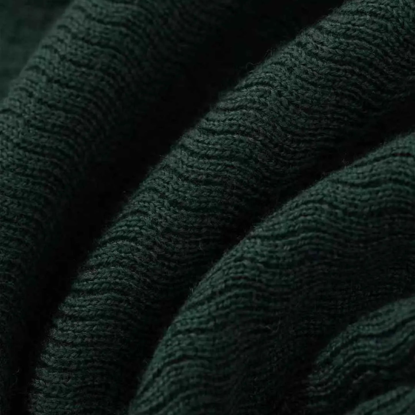 Aime Leon Dore Longsleeves Merino Polo/pullover Pine Green
