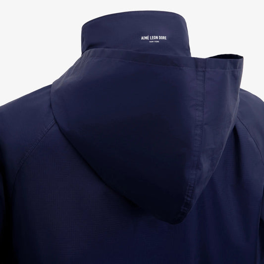 Aime Leon Dore Micro Logo Nylon Jacket in navy