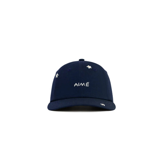 Aime Leon Dore Floral Embroidered Cap Navy