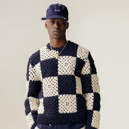 Aime Leon Dore Floral Embroidered Cap Navy