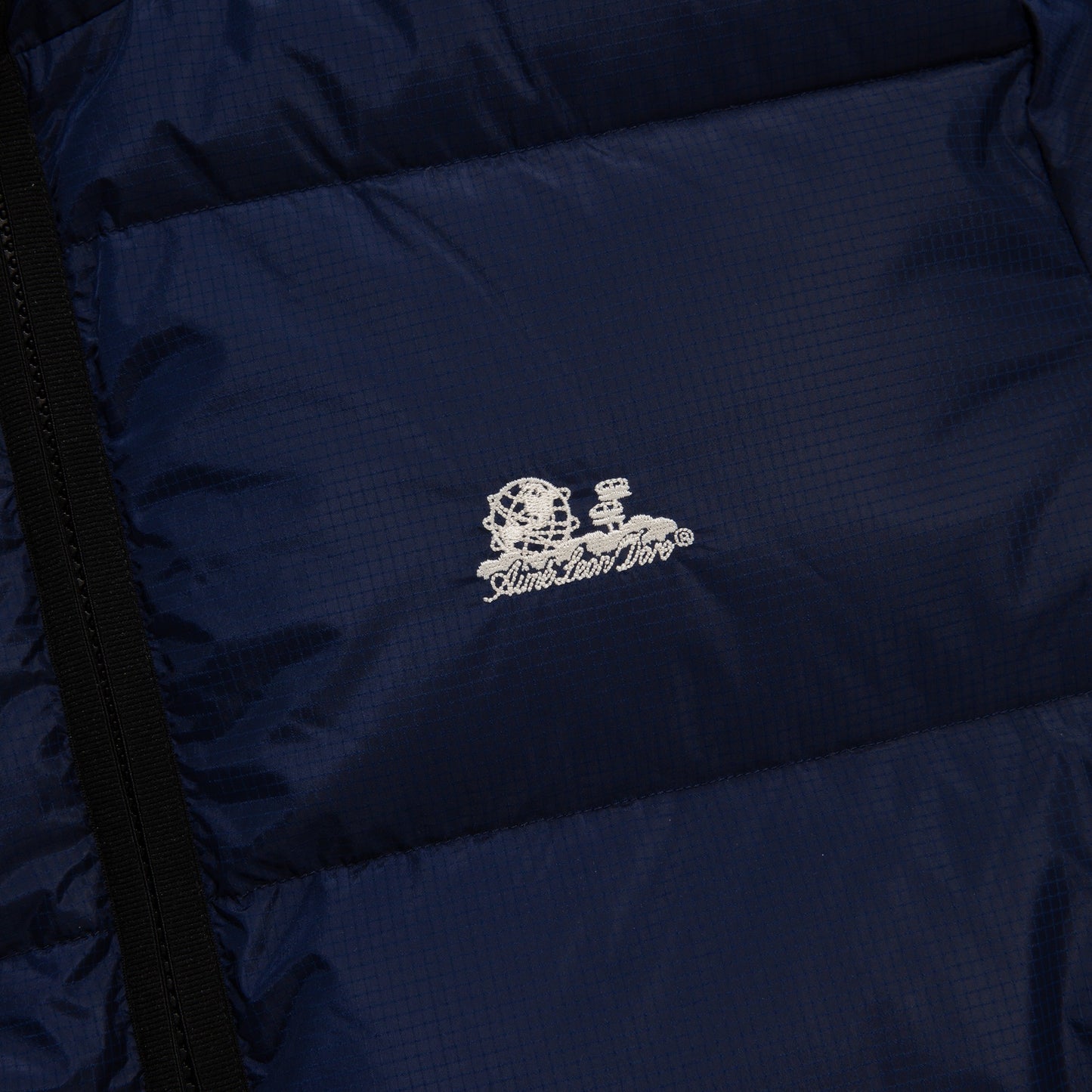 Aime Leon Dore Unisphere Down Puffer Jacket midnight blue