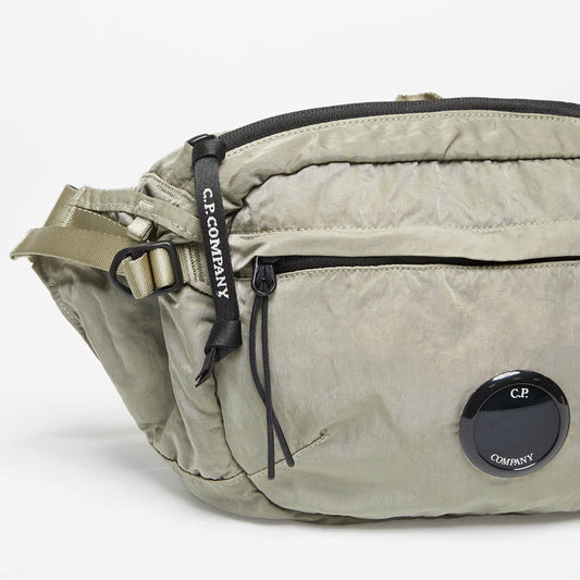 C.P. Company nylon B waist bag Light Grey