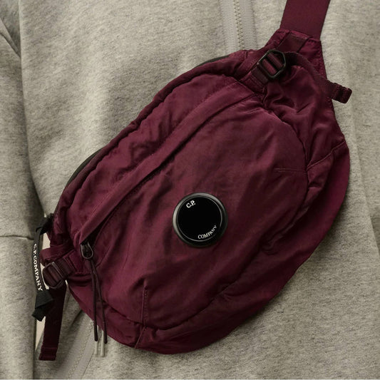 C.P. Company nylon B waist bag Potent Purple