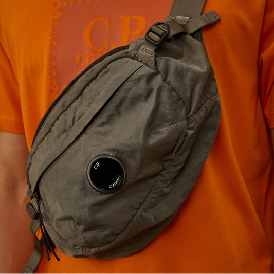 C.P. Company nylon B waist bag Dark Grey