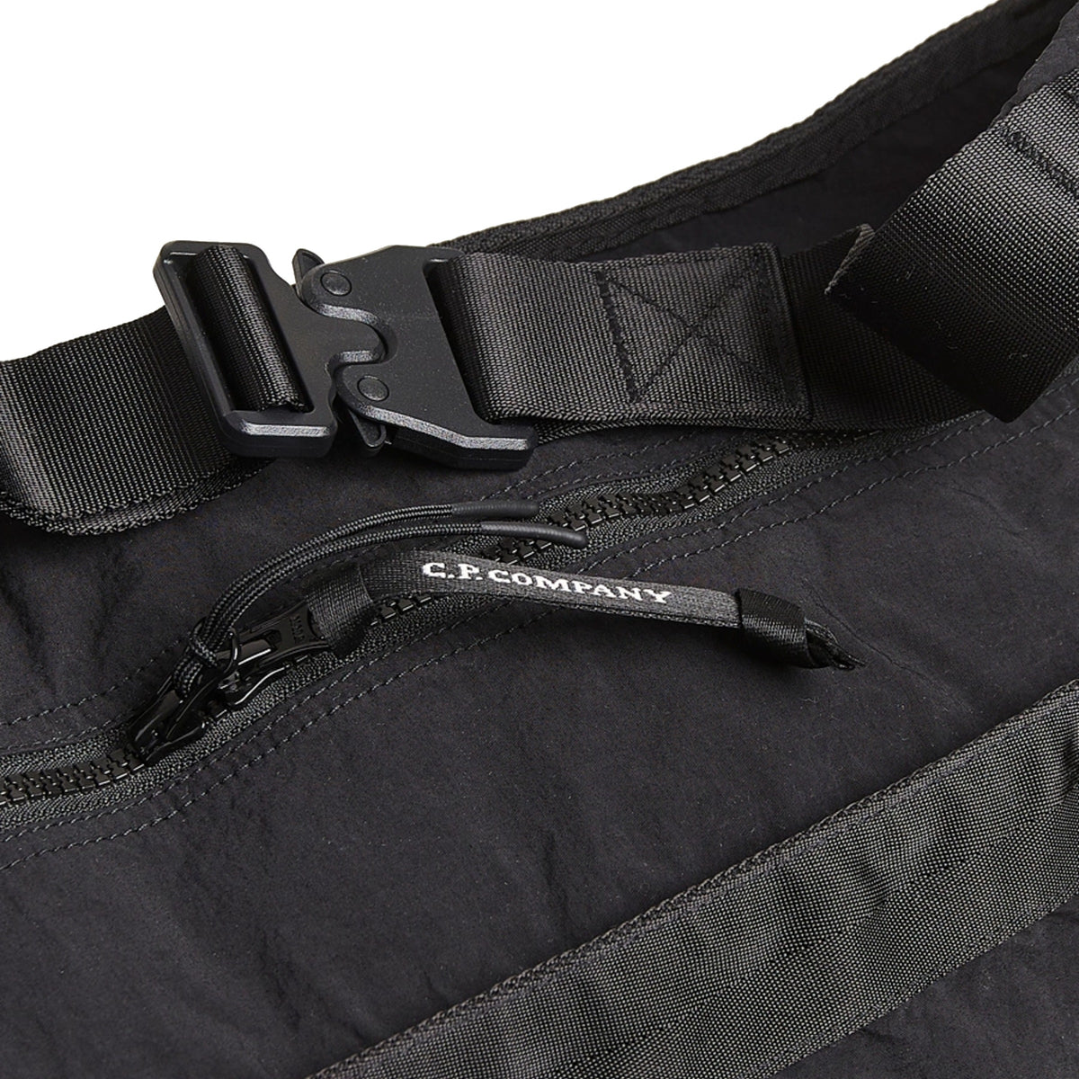 C.P. Company Plain Paper Touch Bag Black