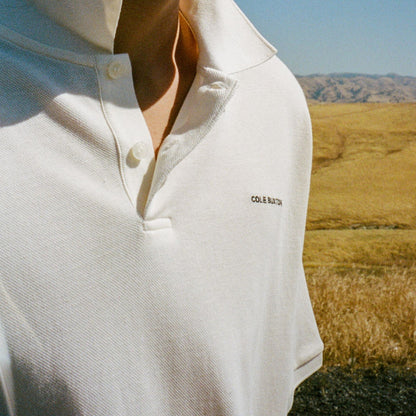 COLE BUXTON  Mini Logo polo Vintage white