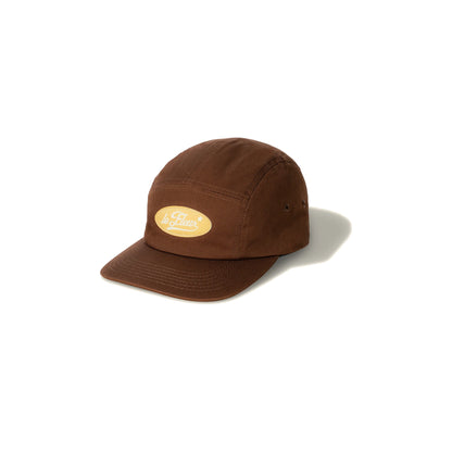 Golf Le Fleur Cursive Patch Camp Cap Brown