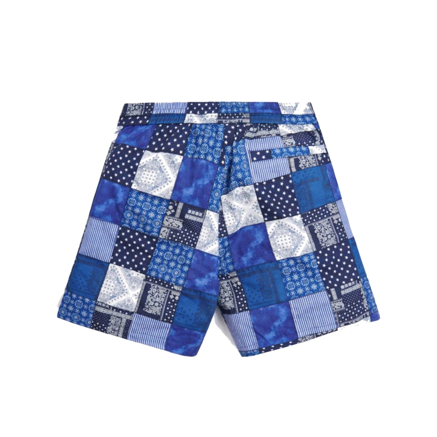 Kith Indigo Patchwork Hardaway Short