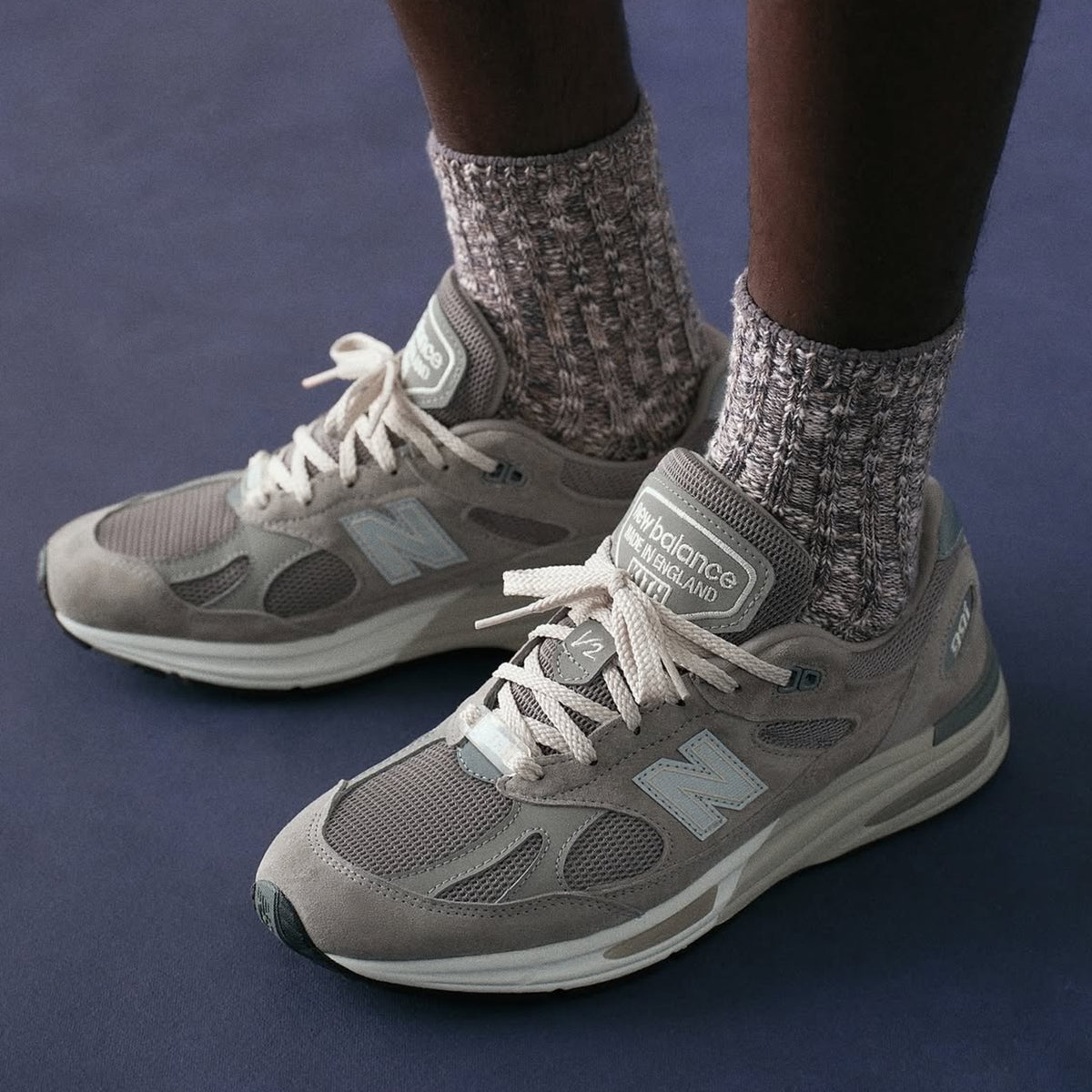 Kith 101 & New Balance 991v2 Moonrock