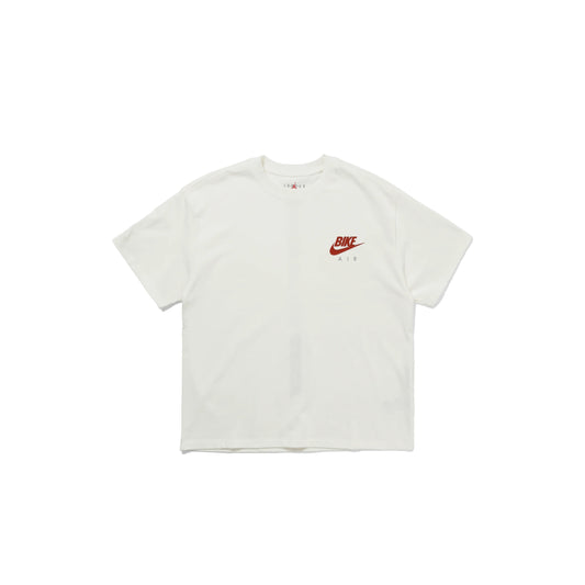 Jordan x Nigel Sylvester Bike "Brick After Brick" Logo Relaxed Tee White