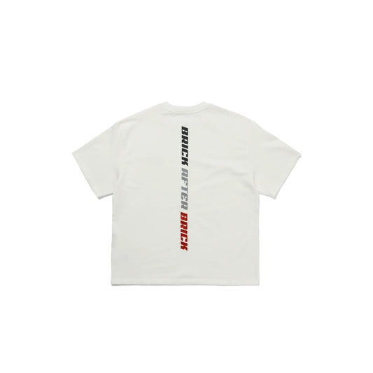 Jordan x Nigel Sylvester Bike "Brick After Brick" Logo Relaxed Tee White