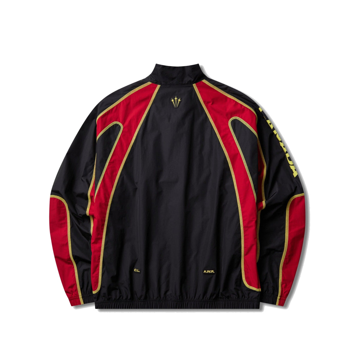 Nike Canada x NOCTA Woven Track Jacket Black / Gym Red / Sonic Yellow