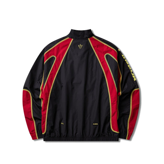 Nike Canada x NOCTA Woven Track Jacket Black / Gym Red / Sonic Yellow