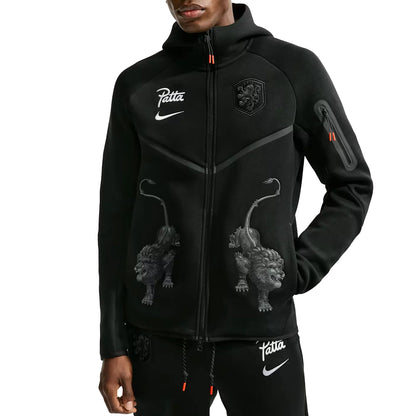 Nike x Patta x Netherlands Tech Fleece Hoodie Black