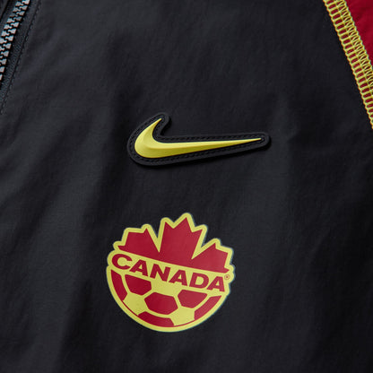 Nike Canada x NOCTA Woven Track Jacket Black / Gym Red / Sonic Yellow