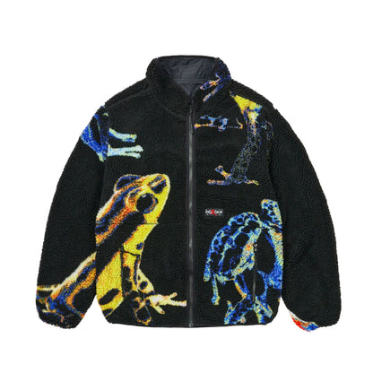 Palace reversible frogger fleece jacket