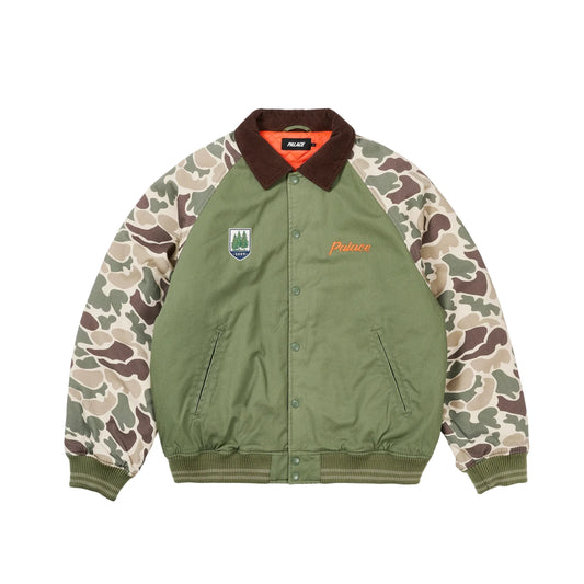 Palace plucker jacket olive