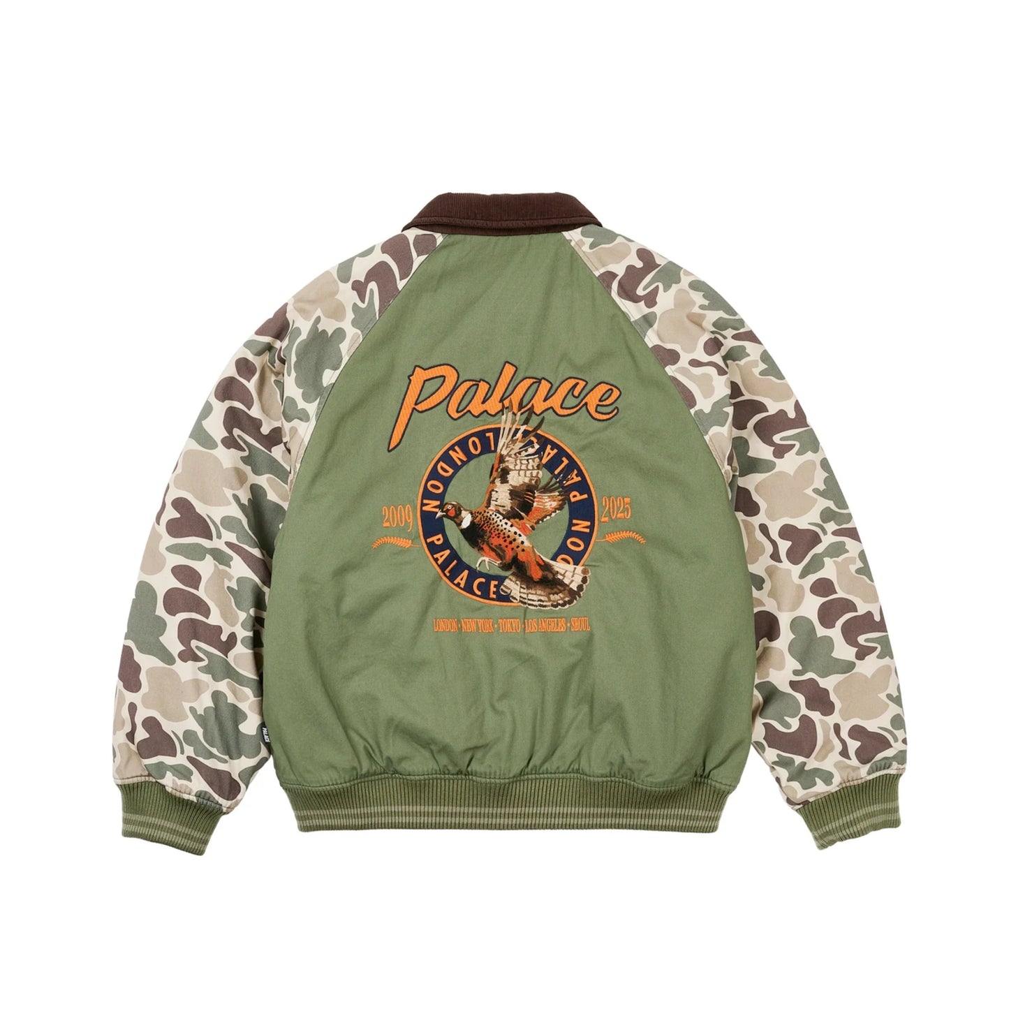 Palace plucker jacket olive