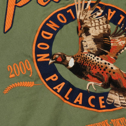 Palace plucker jacket olive