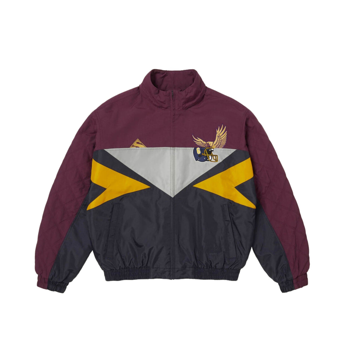 Supreme / MM6 Maison Margiela Split Stadium Jacket Purple