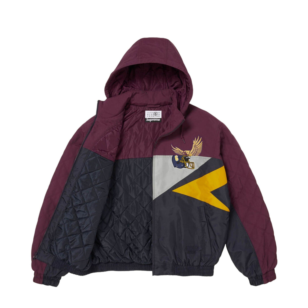 Supreme / MM6 Maison Margiela Split Stadium Jacket Purple
