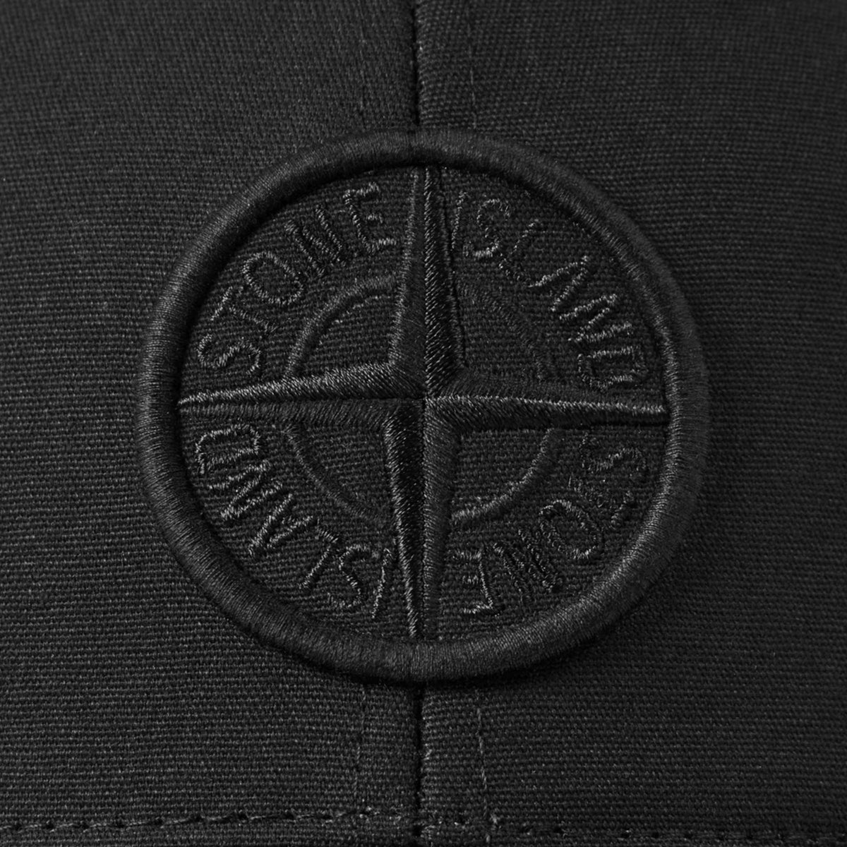 Stone Island Compass Logo cap Black
