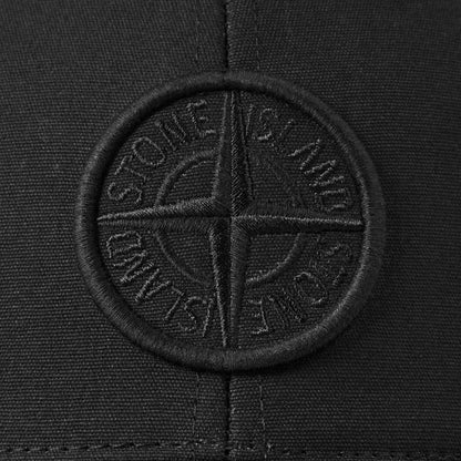 Stone Island Compass Logo cap Black