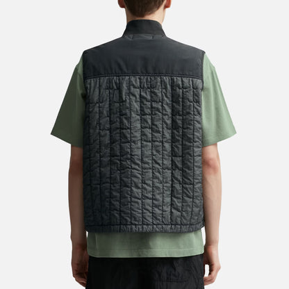 Stone Island Quilted Nylon Stella Vest Dark Green