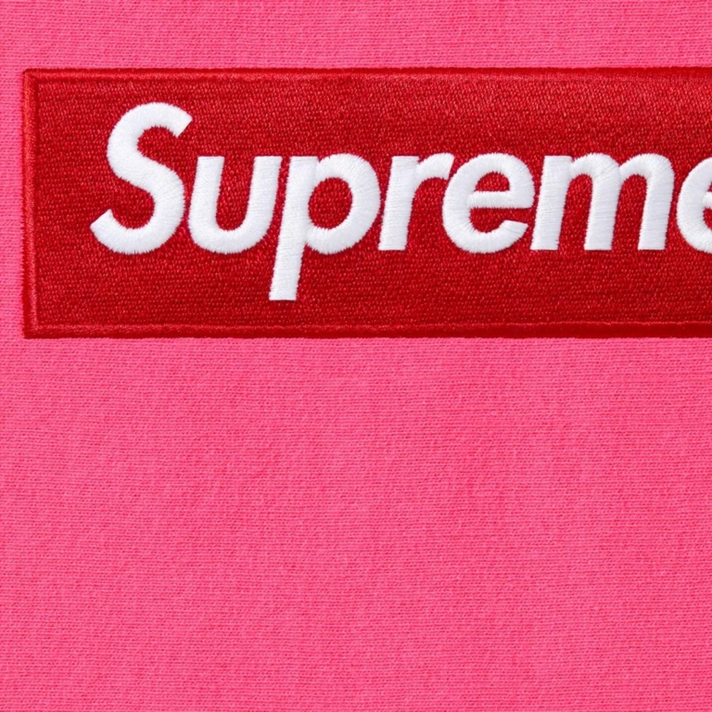 Supreme Box Logo Hooded Sweatshirt Magenta 025