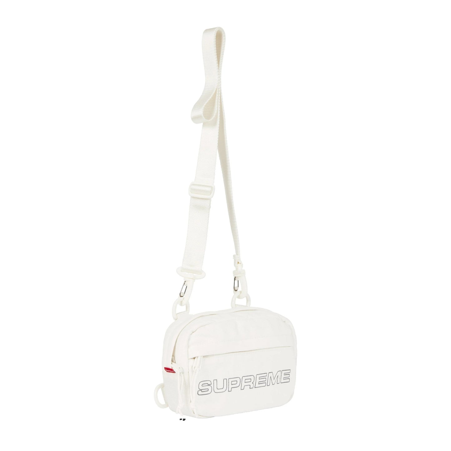 Supreme Denim Mini shoulder bag white