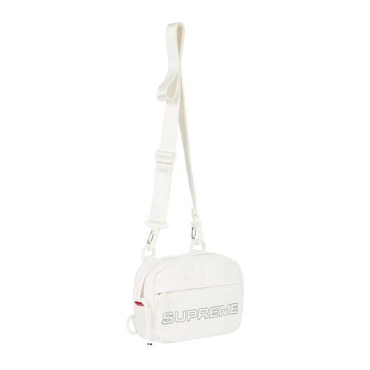 Supreme Denim Mini shoulder bag white